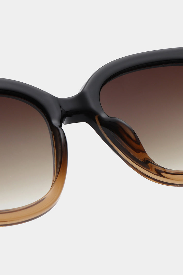 A.Kjaerbede Billy KL2106 Black Brown Transparent Sunglasses - Olivia Grace Fashion