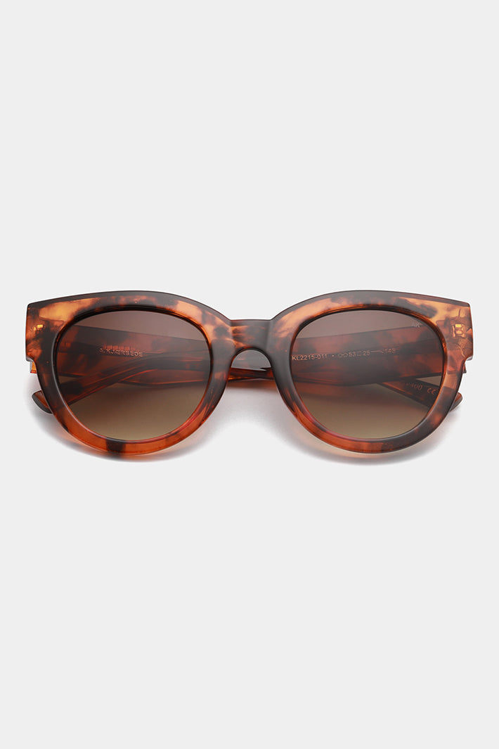 A.Kjaerbede Lilly KL2215 Havana Sunglasses - Olivia Grace Fashion