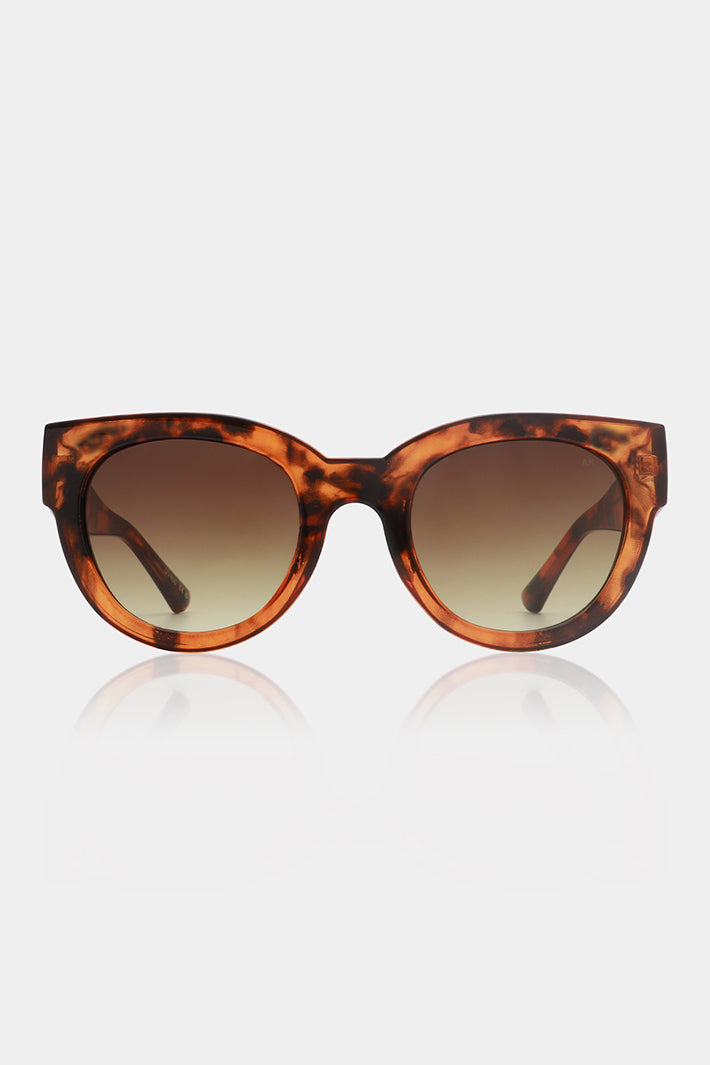 A.Kjaerbede Lilly KL2215 Havana Sunglasses - Olivia Grace Fashion