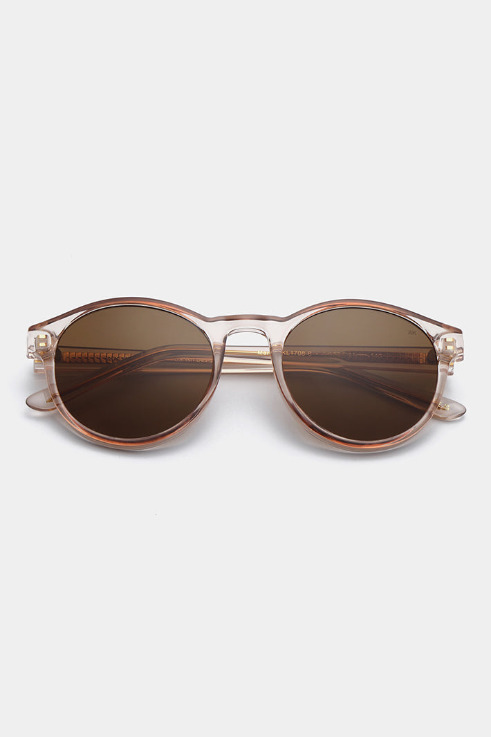 A.Kjaerbede MARVIN KL1708 Champagne Sunglasses - Olivia Grace Fashion
