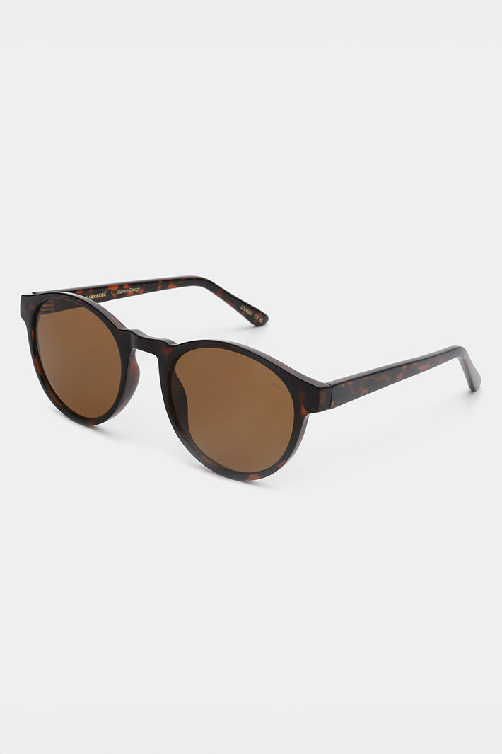 A.Kjaerbede Marvin KL1708 Demi Tortoise Sunglasses - Olivia Grace Fashion