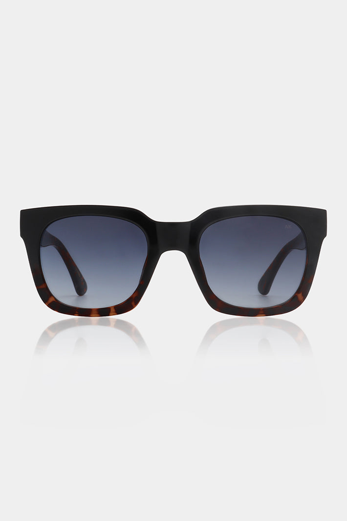 A.Kjaerbede Nancy KL1912 Black Demi Tortoise Sunglasses - Olivia Grace Fashion