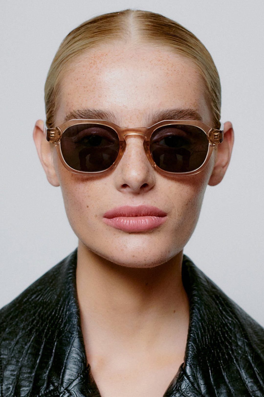 A.Kjaerbede Zan KL2318 Champagne Sunglasses - Olivia Grace Fashion