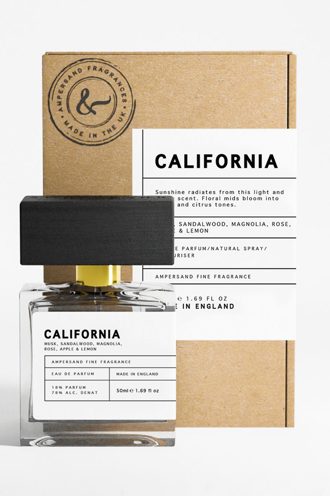 Ampersand CALIFORNIA Fine Fragrance 50ml Eau De Parfum - Olivia Grace Fashion