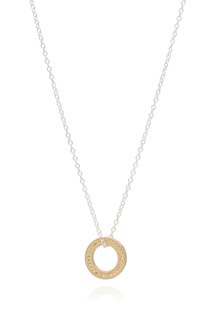 Anna Beck 0626N-TWT Circle Of Life Open O Charity Necklace - Olivia Grace Fashion