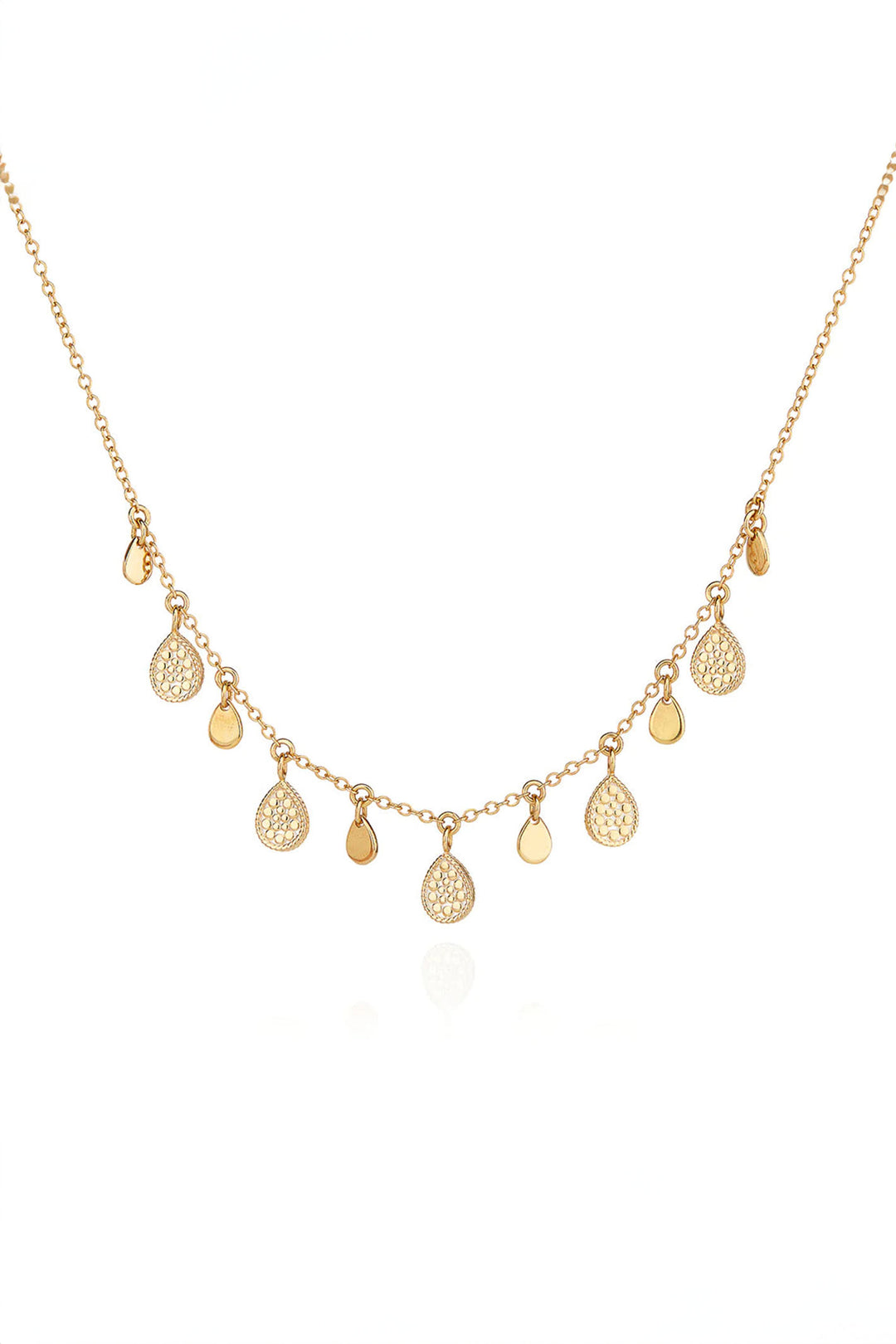 Anna Beck NK10618GLD AB Teardrop Charm Necklace - Olivia Grace Fashion