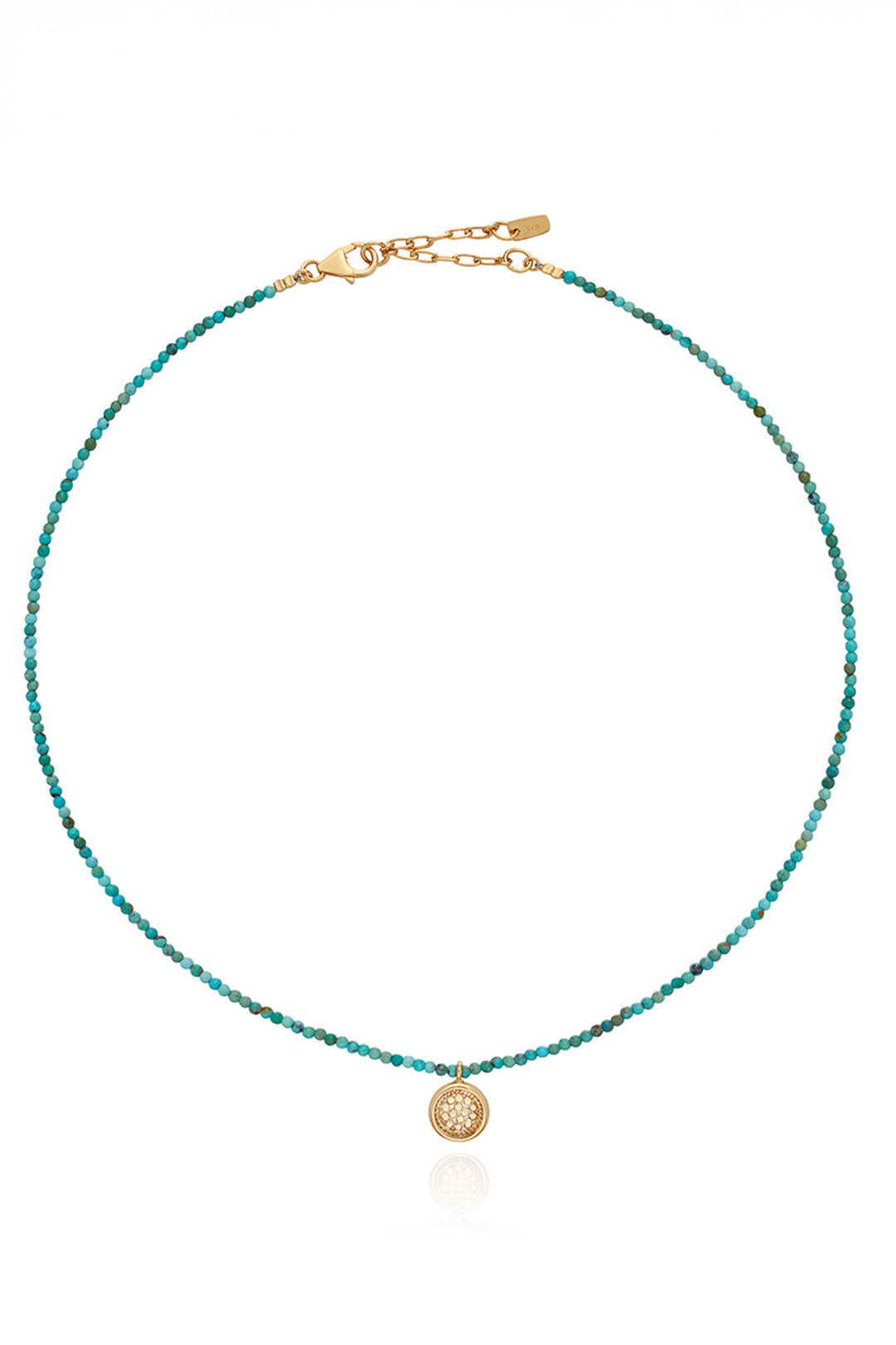 Anna Beck Turquesa Beaded Necklace Turquoise Gold NK10492-GTQ - Olivia Grace Fashion