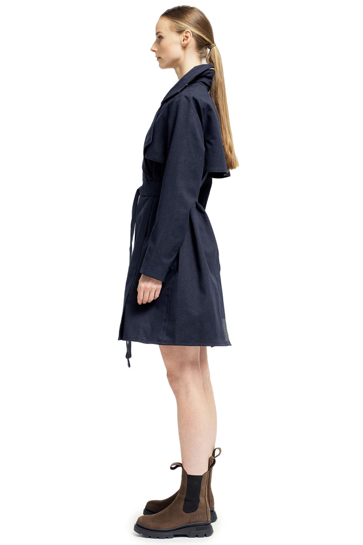 BRGN Yr Coat Dark Navy 15007A2 795 - Olivia Grace Fashion
