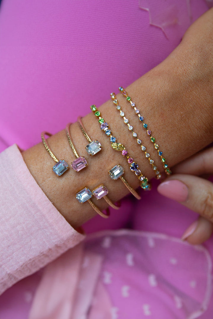 Caroline Svedbom 101114100101 Naya Gold Crystal Bracelet