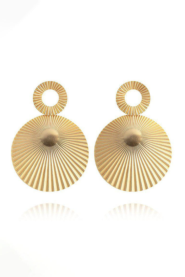 Caroline Svedbom 101172900301 Soleil Gold Earrings - Olivia Grace Fashion