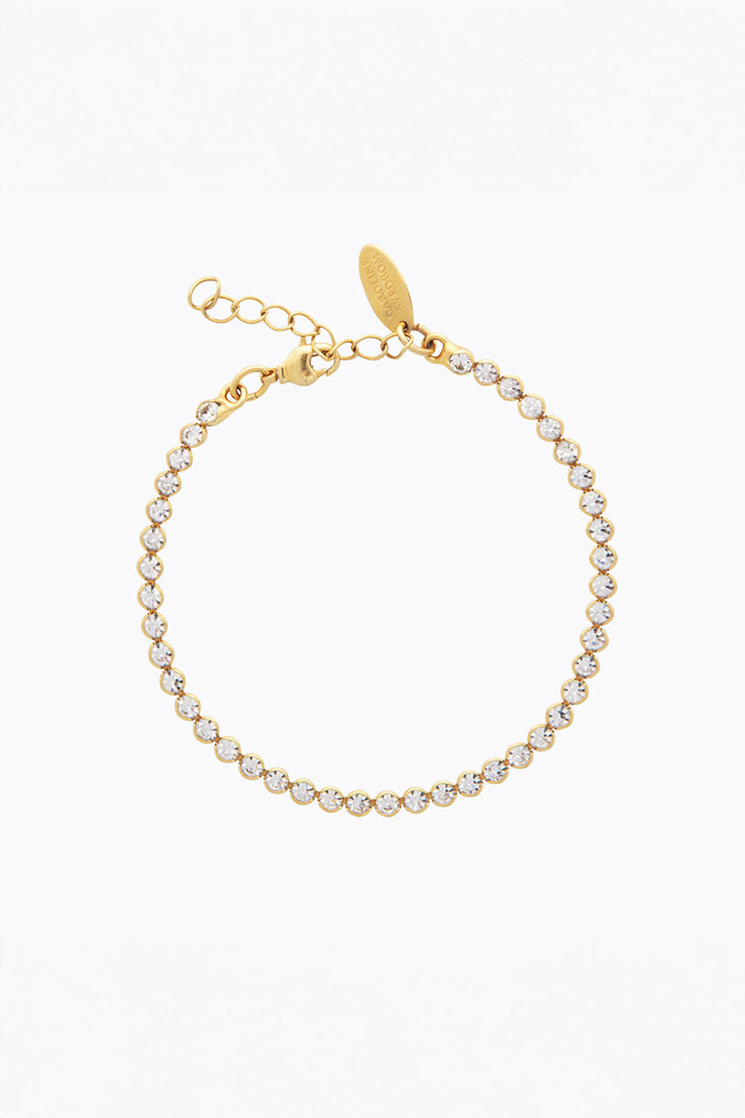 Caroline Svedbom 101274100101 Siri Gold Crystal Bangle Bracelet - Olivia Grace Fashion