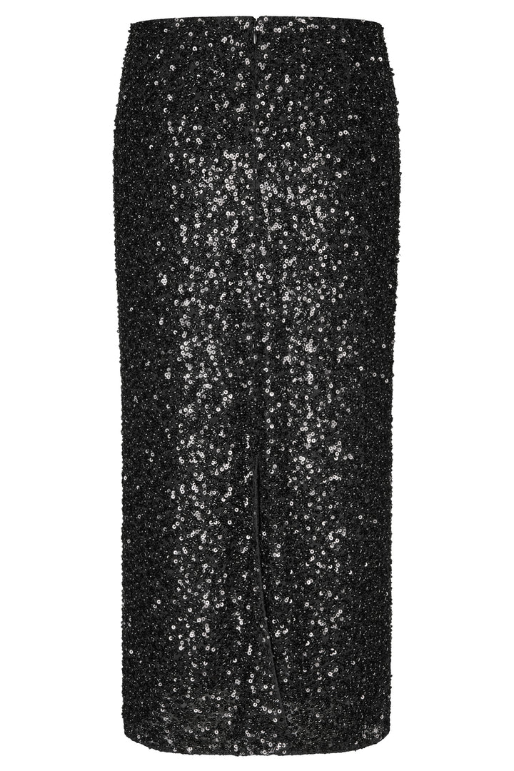Dea Kudibal DuaDEA Black Sequin Pencil Skirt 0751025