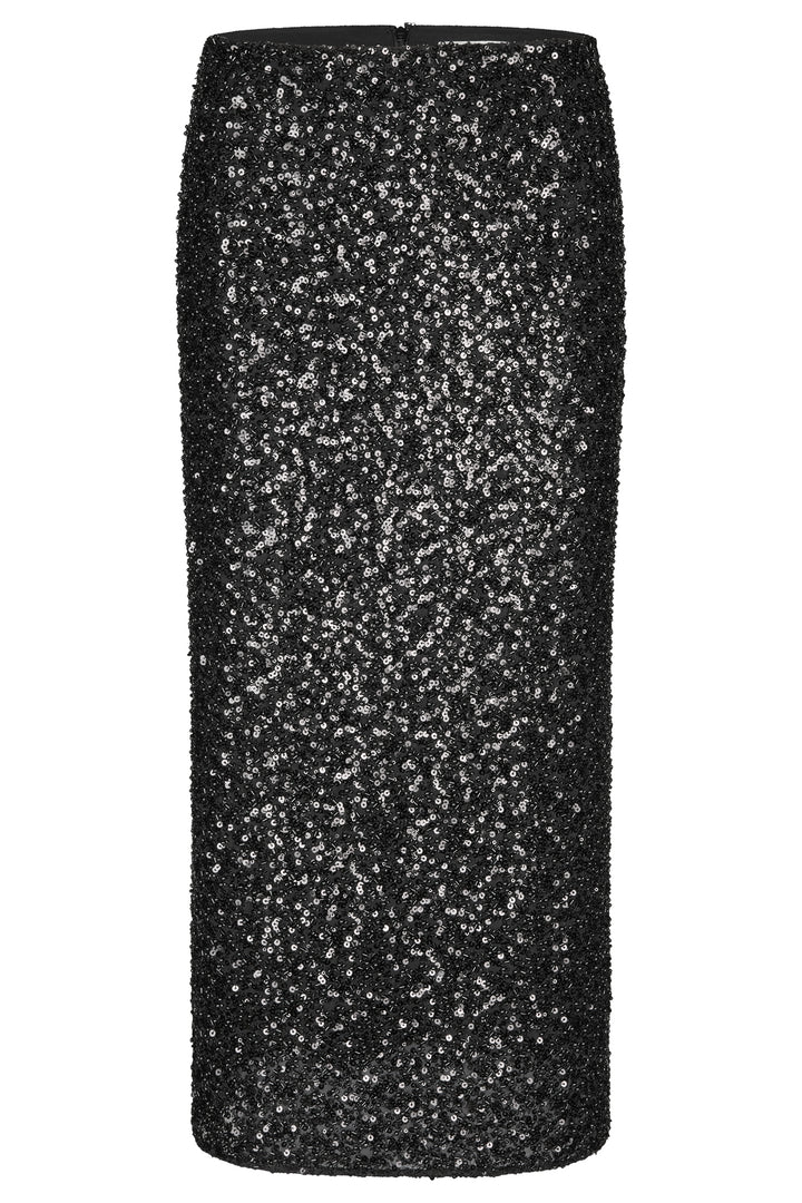 Dea Kudibal DuaDEA Black Sequin Pencil Skirt 0751025