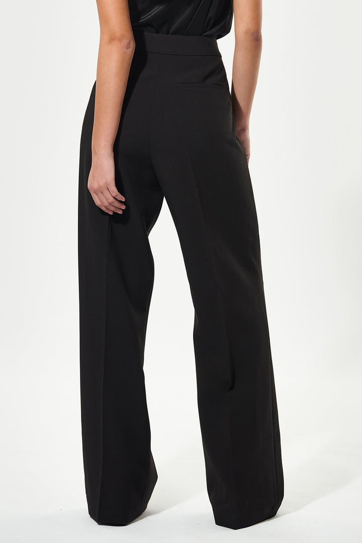 Dea Kudibal IsobelDEA Black Decorative Button Trousers 2250725 1000 - Olivia Grace Fashion