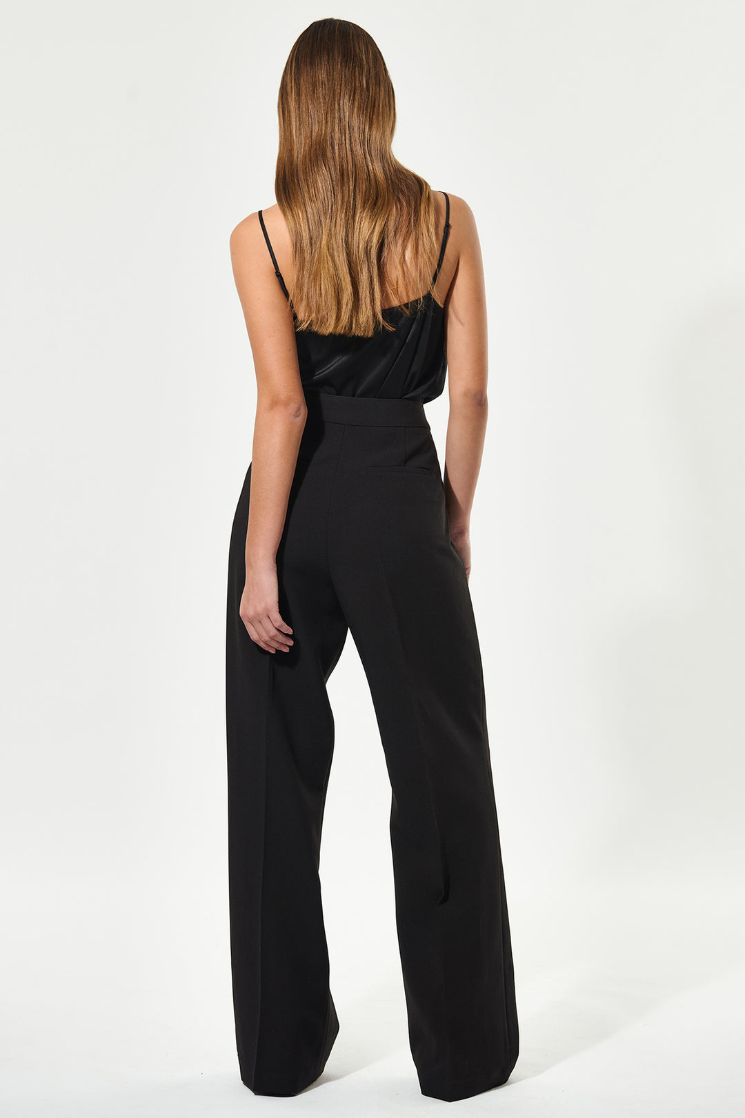 Dea Kudibal IsobelDEA Black Decorative Button Trousers 2250725 1000 - Olivia Grace Fashion