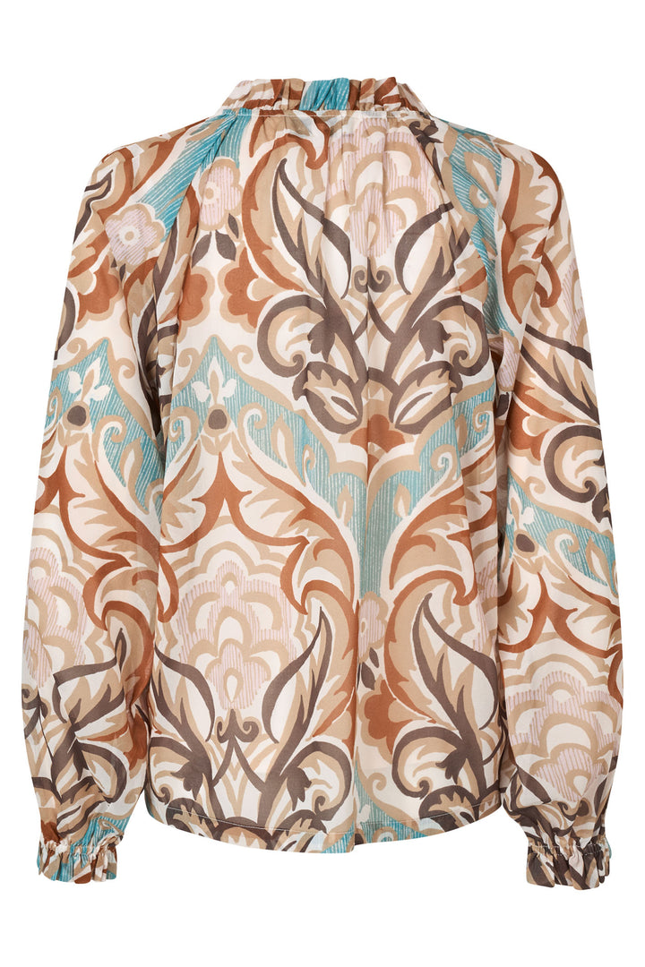 Dea Kudibal NadinaDEA Artistic Spice Silk Blouse Raglan Sleeves 0220125 - Olivia Grace Fashion