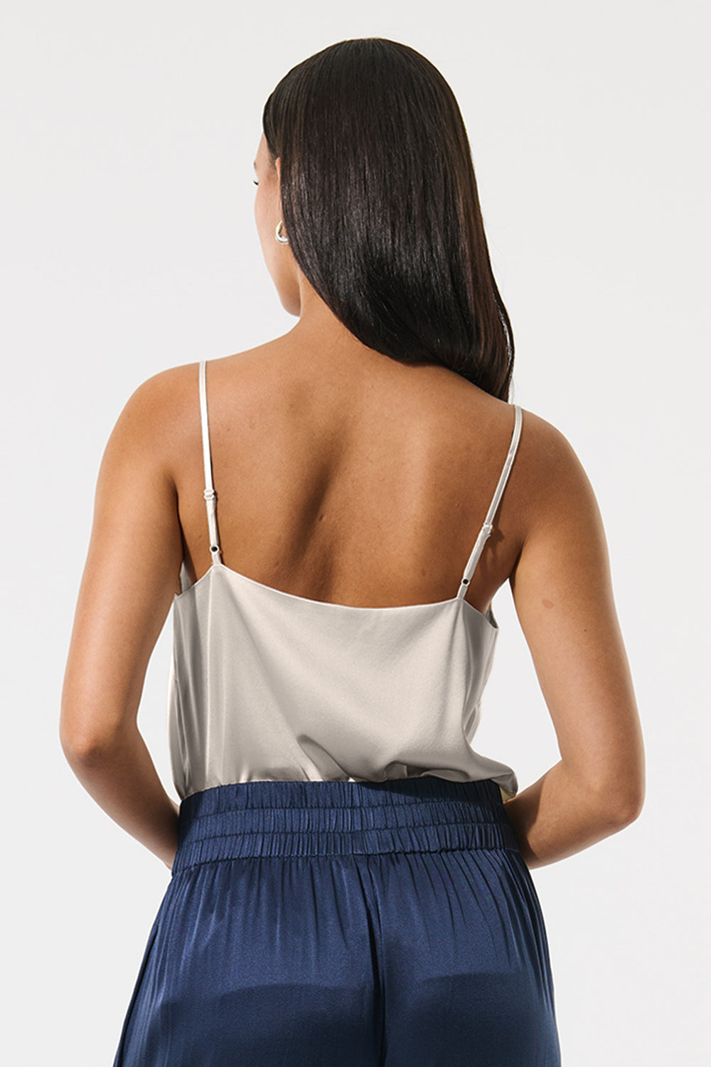 Dea Kudibal OctavieDEA Satin Strap Top Ancient Beige 0940125 - Olivia Grace Fashion