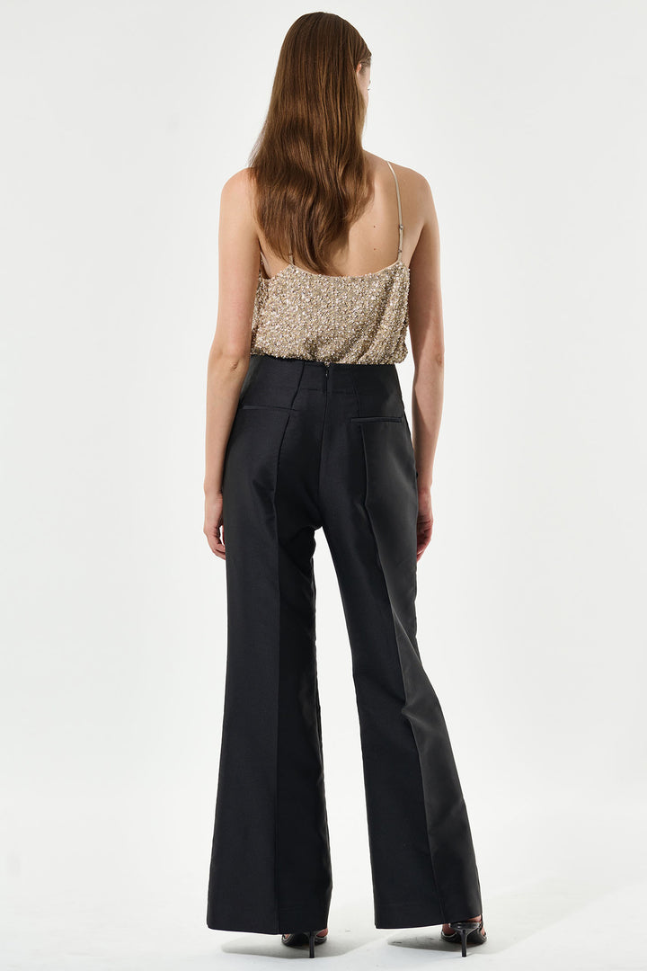 Dea Kudibal Penniedea Gold Sequin Strap Top 0101024 3001 - Olivia Grace