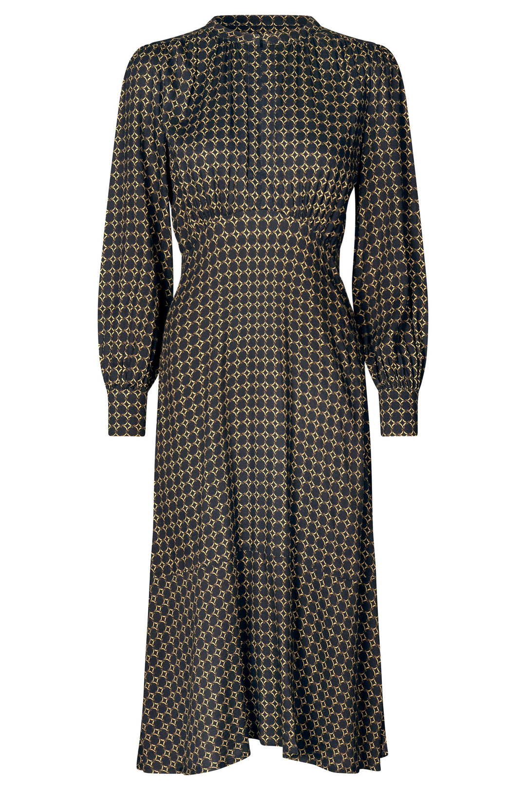 Dea Kudibal Rudydea Bees Print Midi Dress Brown 0520724 5793 - Olivia Grace Fashion