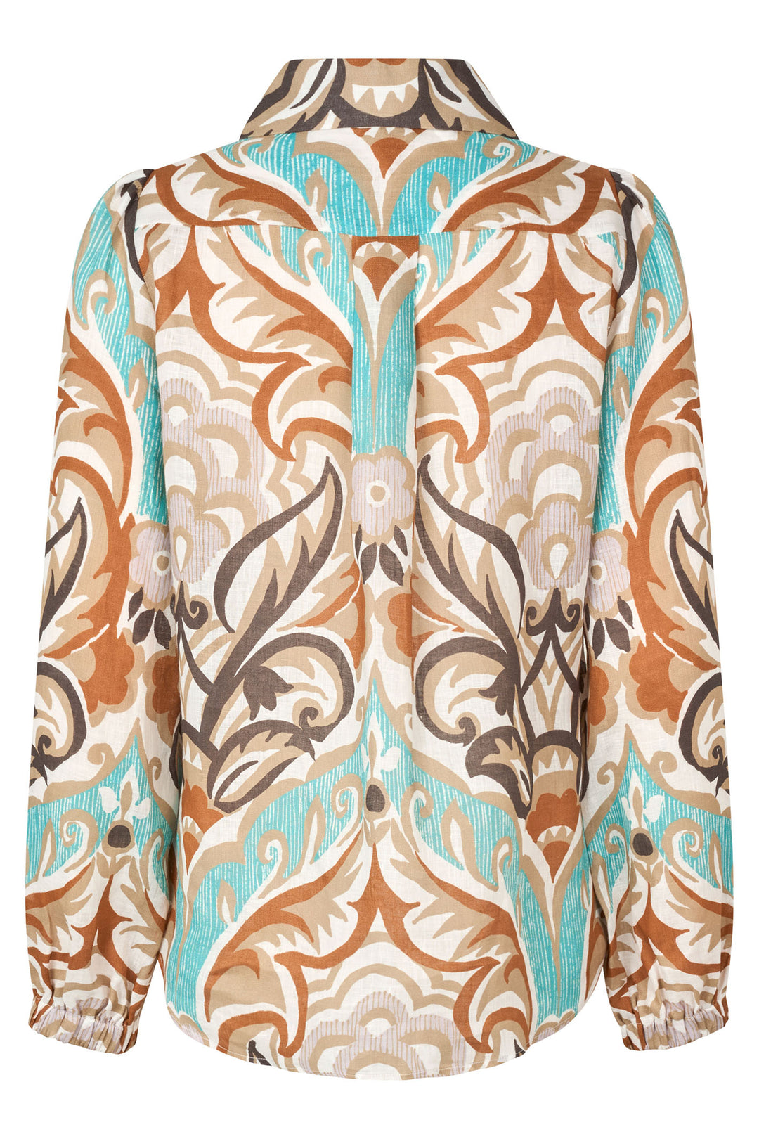 Dea Kudibal SiomaDEA Duncan Spice Linen Shirt Balloon sleeves 0770125