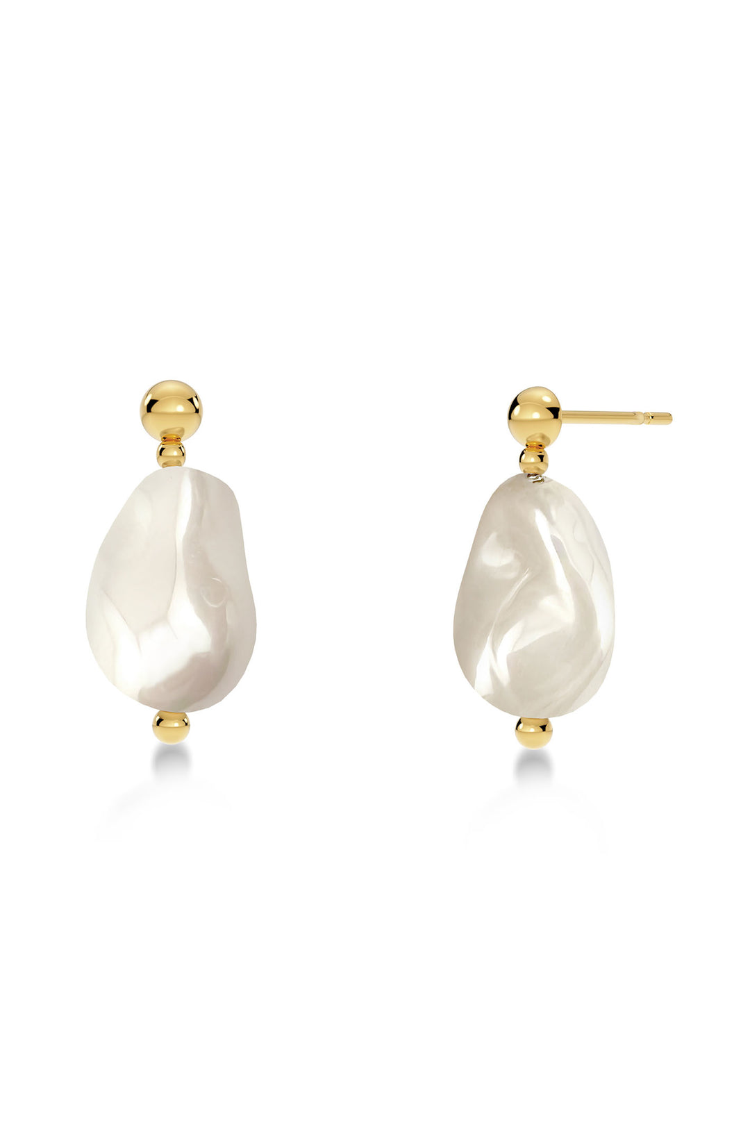 Edblad 127586 Roc Earrings Gold - Olivia Grace Fashion