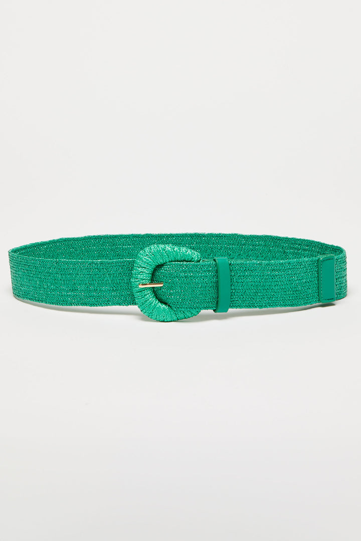Emme Blocco 2415501012200 Emerald Green Belt - Olivia Grace Fashion
