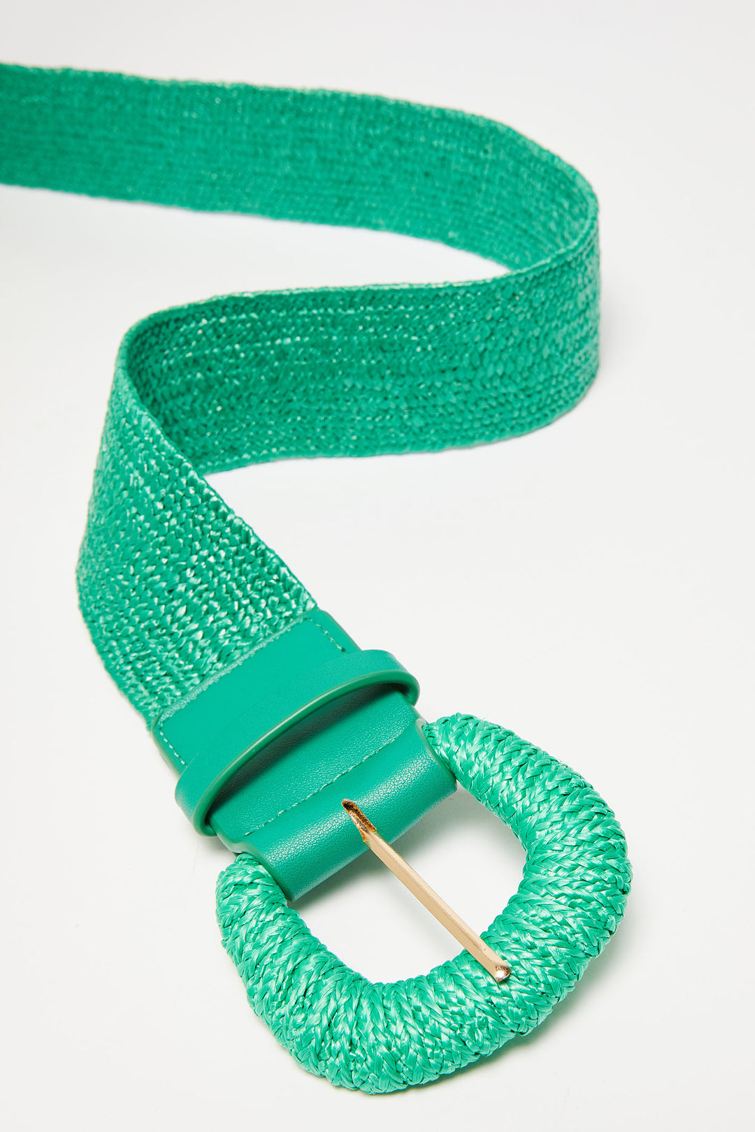 Emme Blocco 2415501012200 Emerald Green Belt - Olivia Grace Fashion