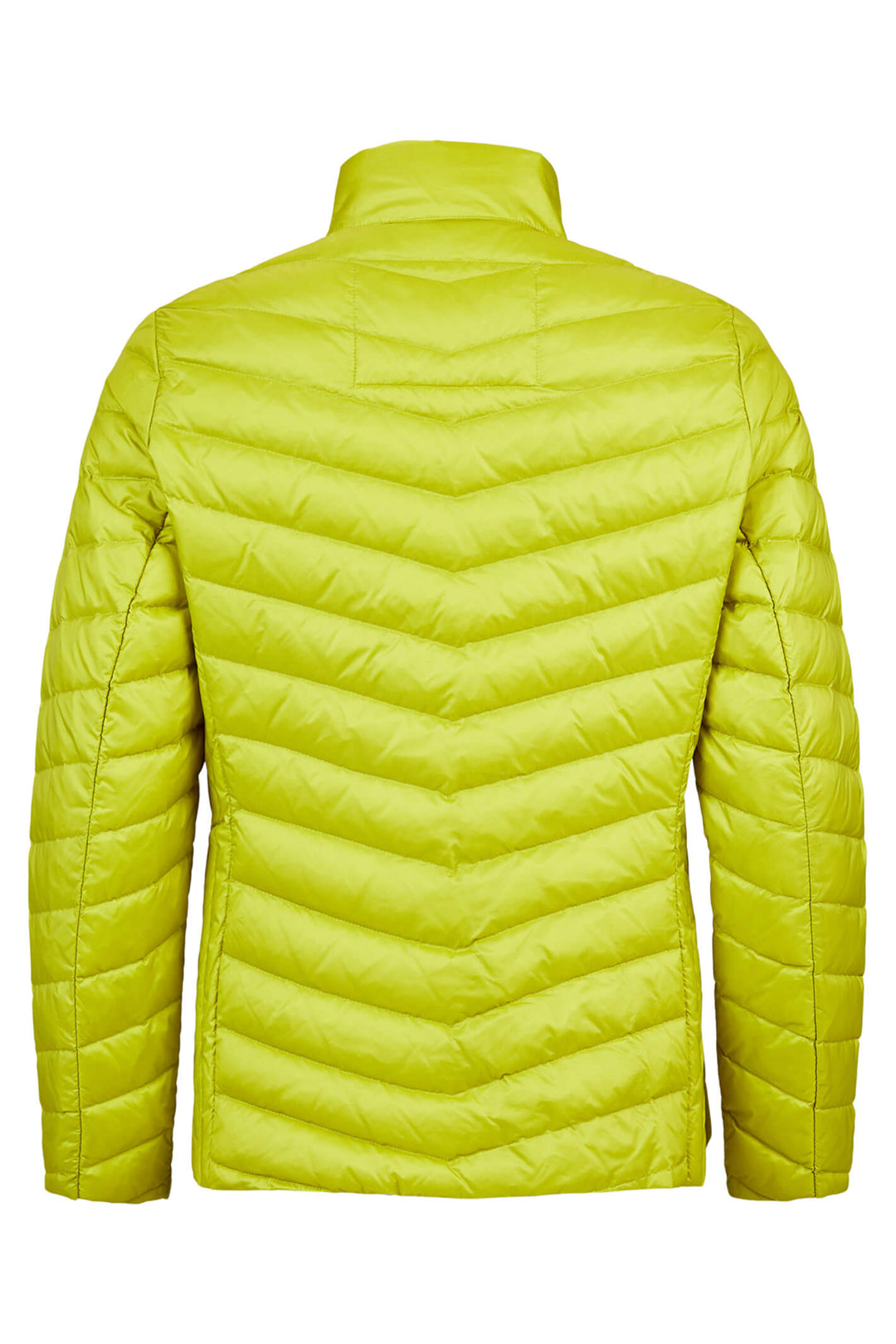 Frandsen 528-588-82 Lime Green Padded Jacket - Olivia Grace Fashion
