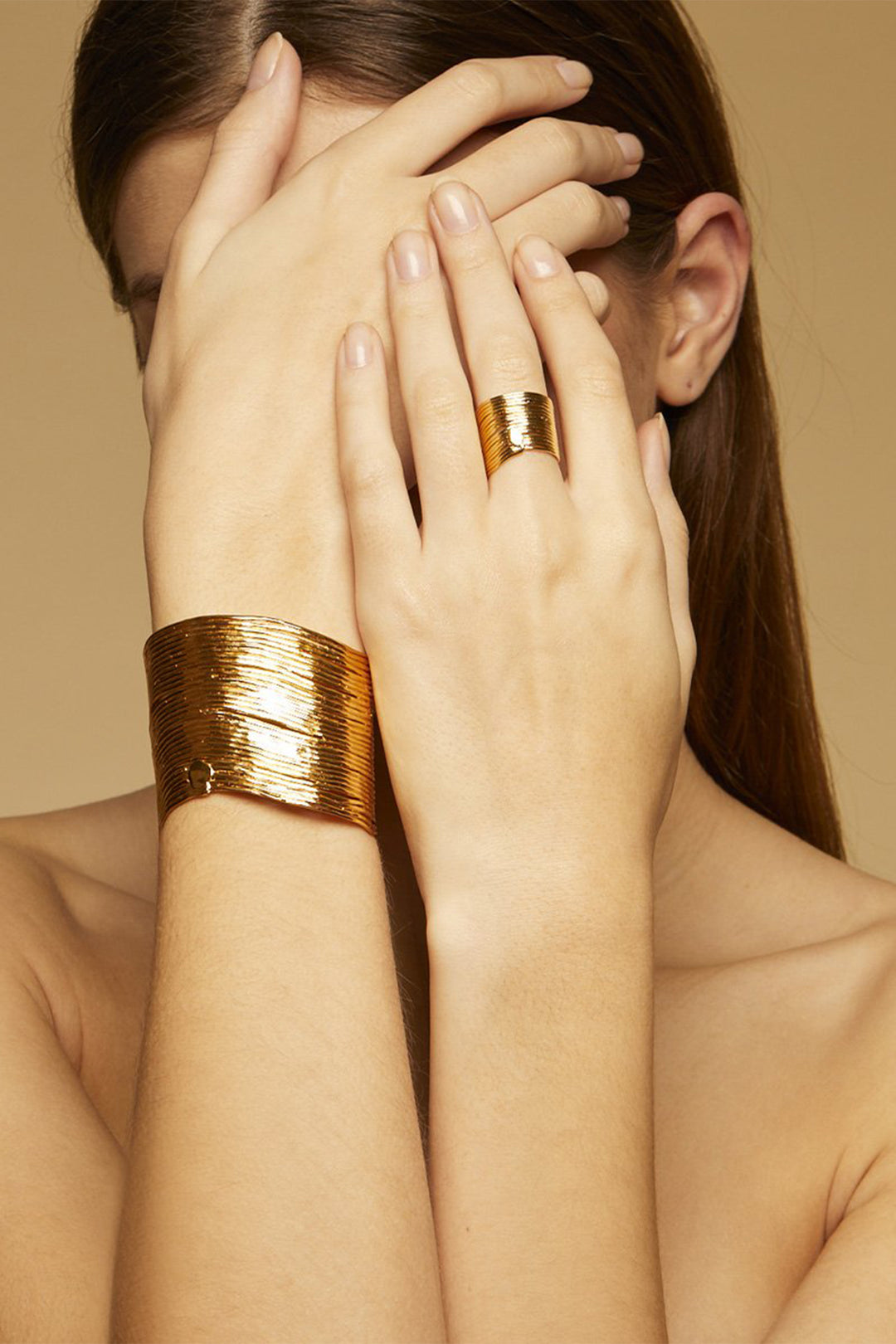 Gas Bijoux Wave Gold Plated Bracelet - Olivia Grace Fashion