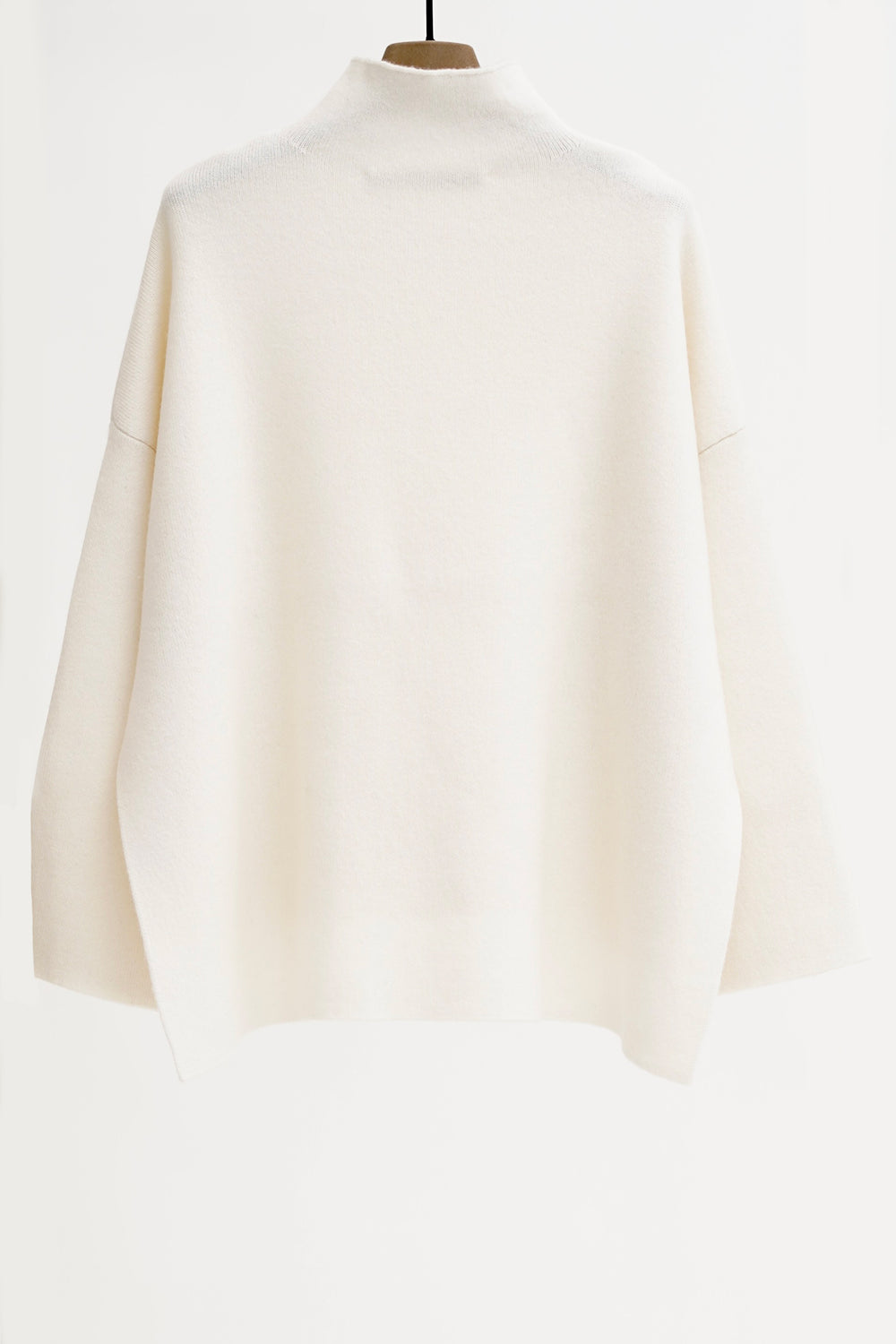 Herzen's Angelegenheit 25253-1209 Ermine Cream Cashmere Blend Jumper 101 - Olivia Grace Fashion