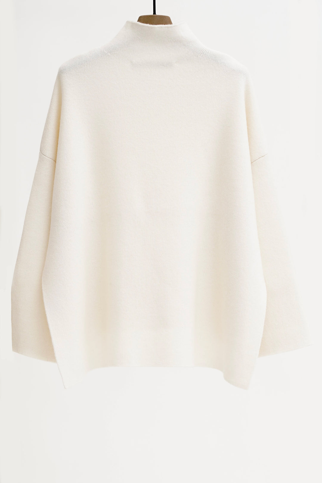 Herzen's Angelegenheit 25253-1209 Ermine Cream Cashmere Blend Jumper 101 - Olivia Grace Fashion