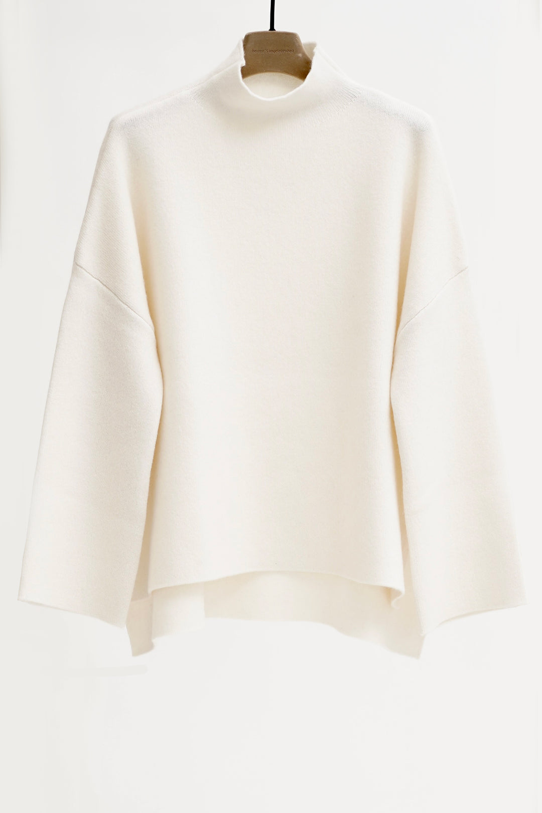 Herzen's Angelegenheit 25253-1209 Ermine Cream Cashmere Blend Jumper 101 - Olivia Grace Fashion