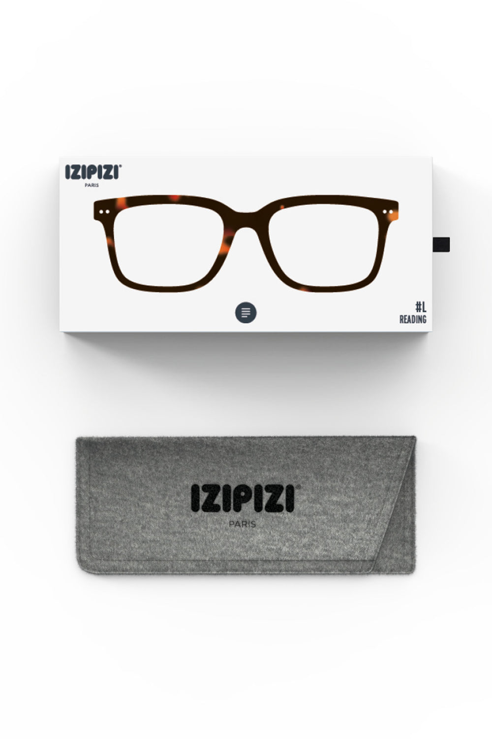 Izipizi Paris LMSLC02 Brown Tortoise Pattern Reading Glasses - Olivia Grace Fashion