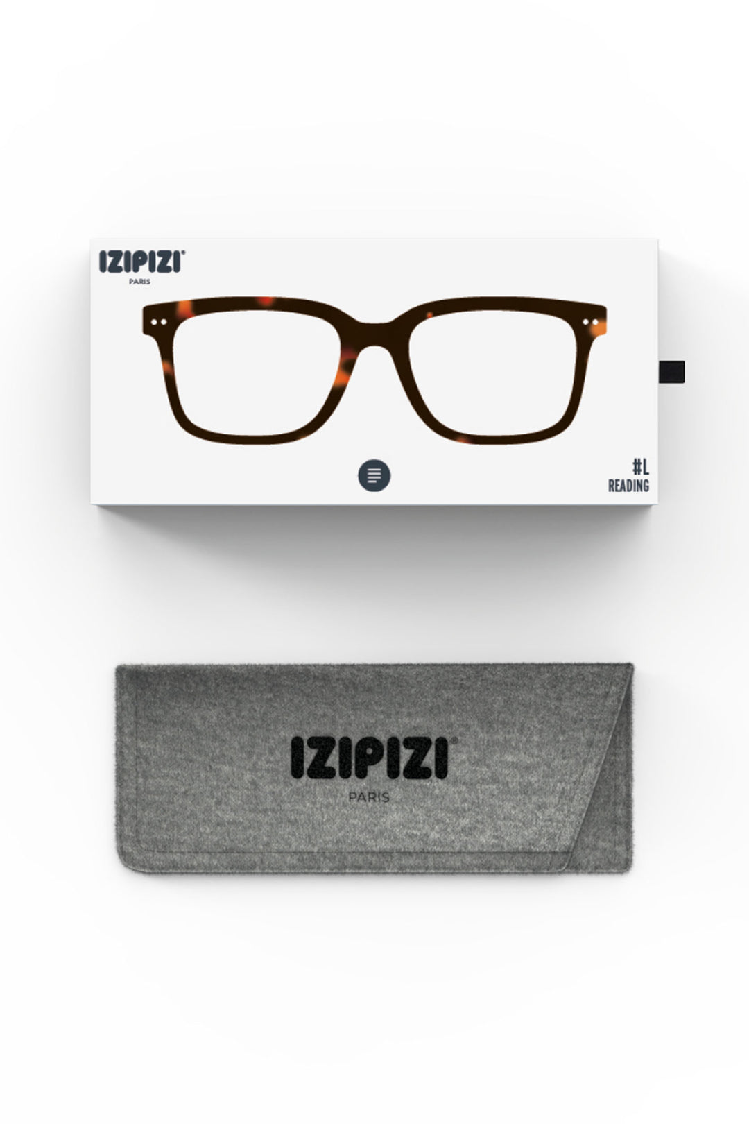 Izipizi Paris LMSLC02 Brown Tortoise Pattern Reading Glasses - Olivia Grace Fashion