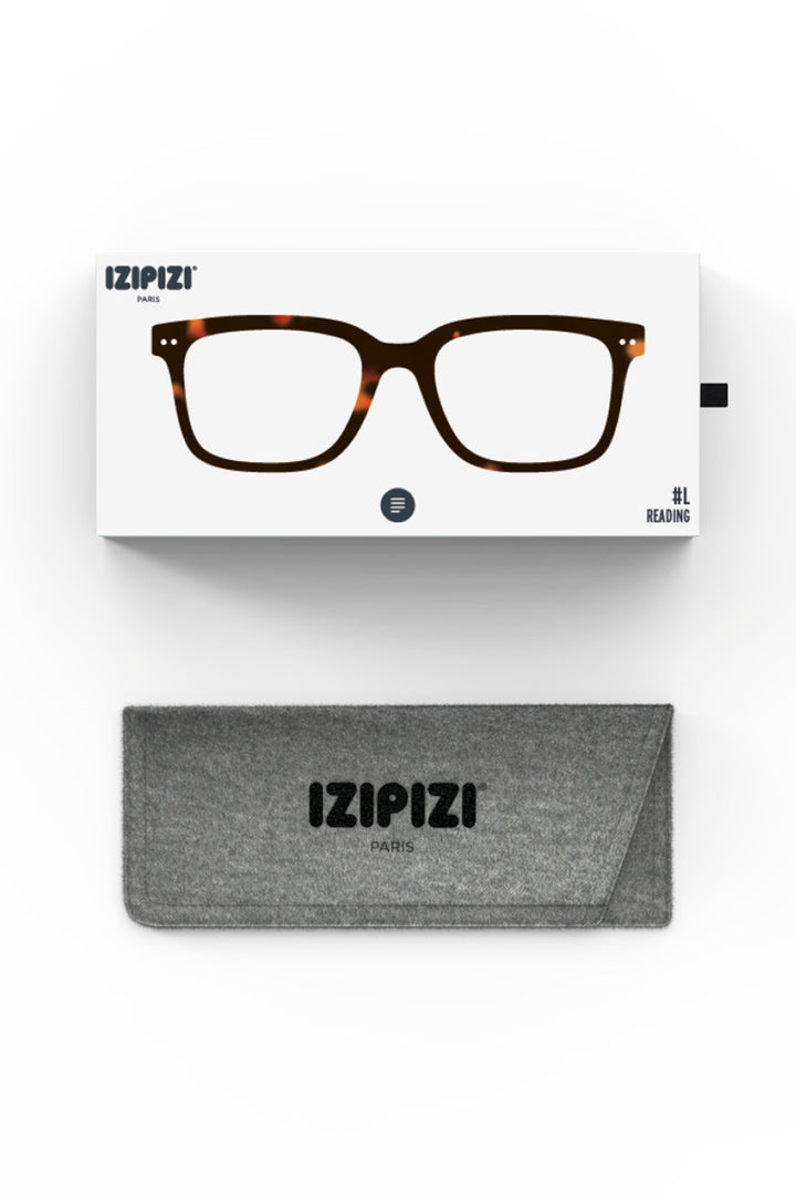 Izipizi Paris LMSLC02 Brown Tortoise Pattern Reading Glasses - Olivia Grace Fashion