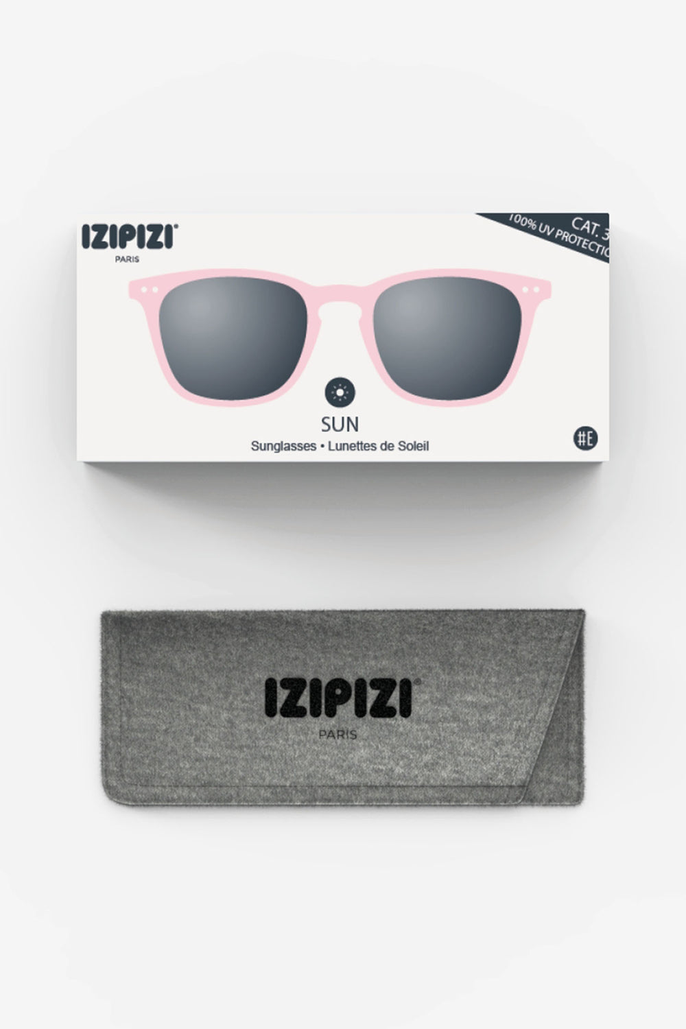 Izipizi Paris Pink Sunglasses SLMSEC134 Style E - Olivia Grace Fashion