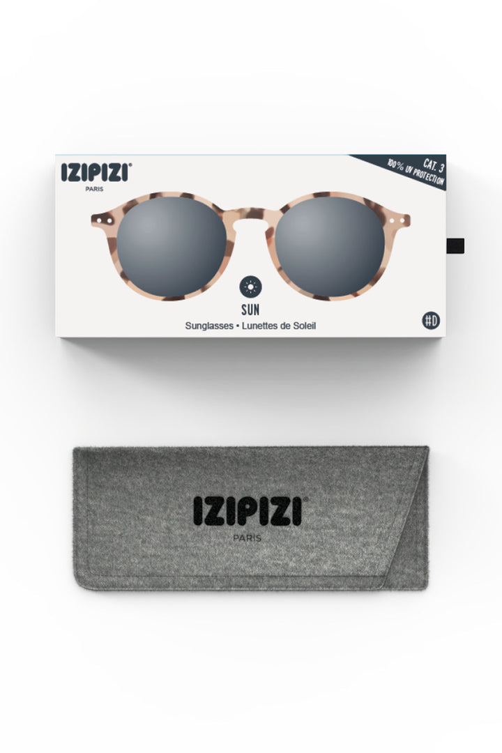 Izipizi Paris SLMSDC69 Light Brown Tortoise Pattern Sunglasses - Olivia Grace Fashion