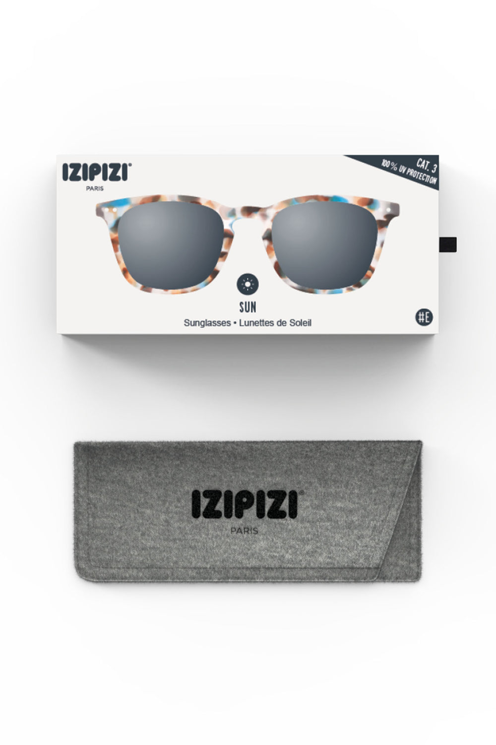 Izipizi Paris SLMSEC18 Blue Tortoise Sunglasses - Olivia Grace Fashion