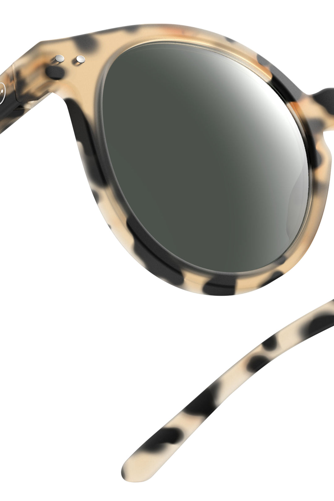 Izipizi Paris SLMSMC69 Light Brown Tortoise Pattern Sunglasses - Olivia Grace Fashion