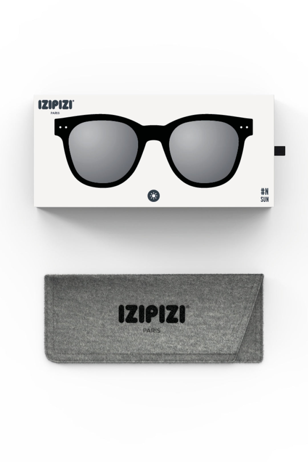 Izipizi Paris SLMSNC01 Black Sunglasses - Olivia Grace Fashion