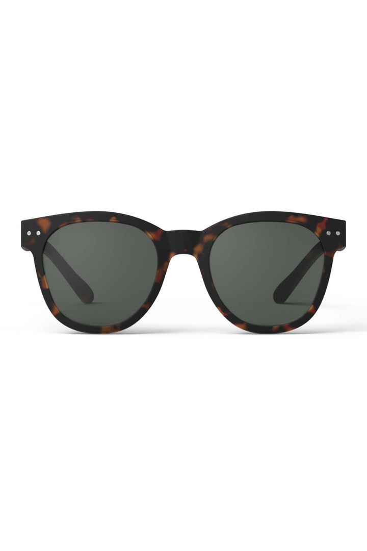 Izipizi Paris SLMSNC02 Brown Tortoise Pattern Sunglasses - Olivia Grace Fashion