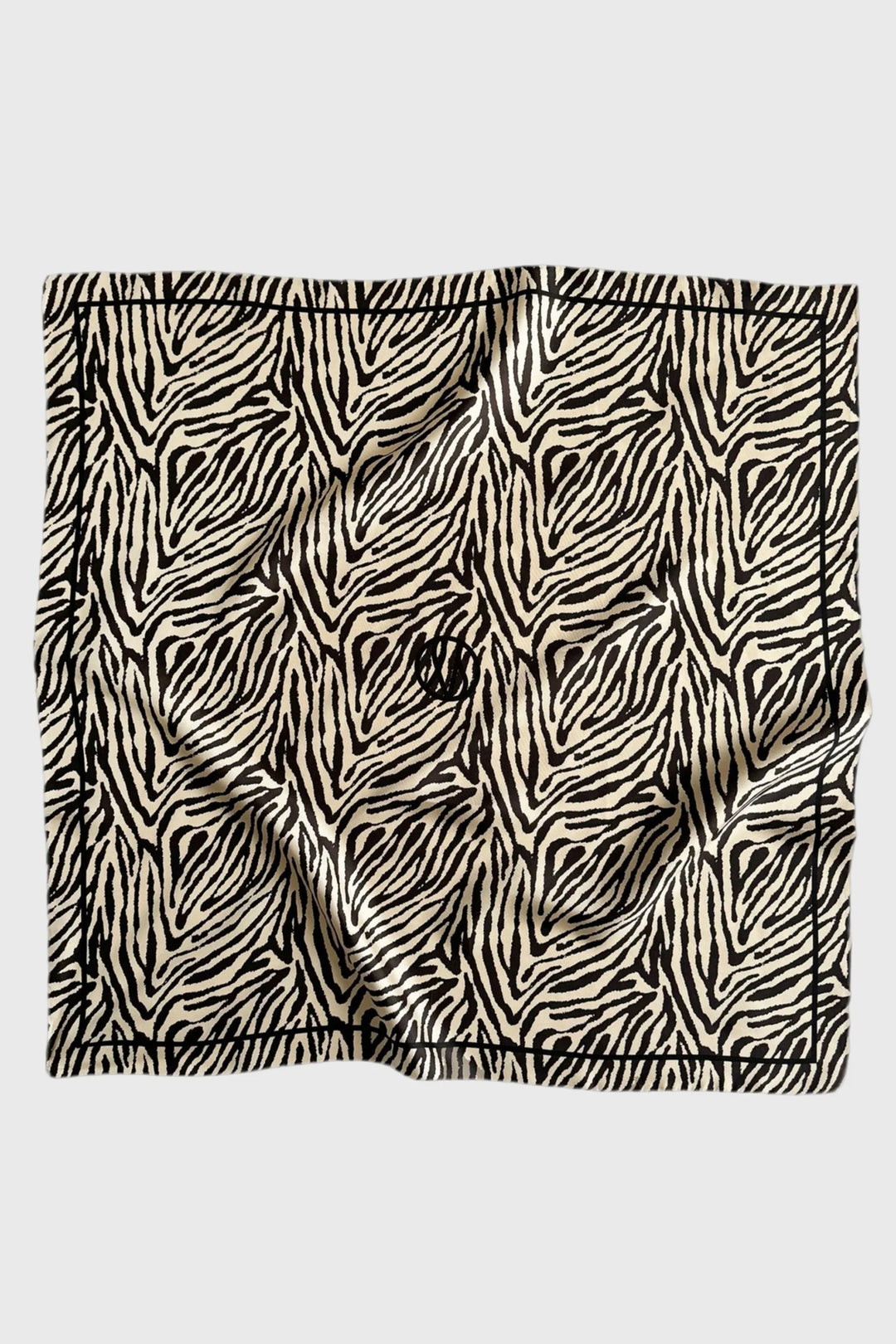 Zebra patterned product on a white background