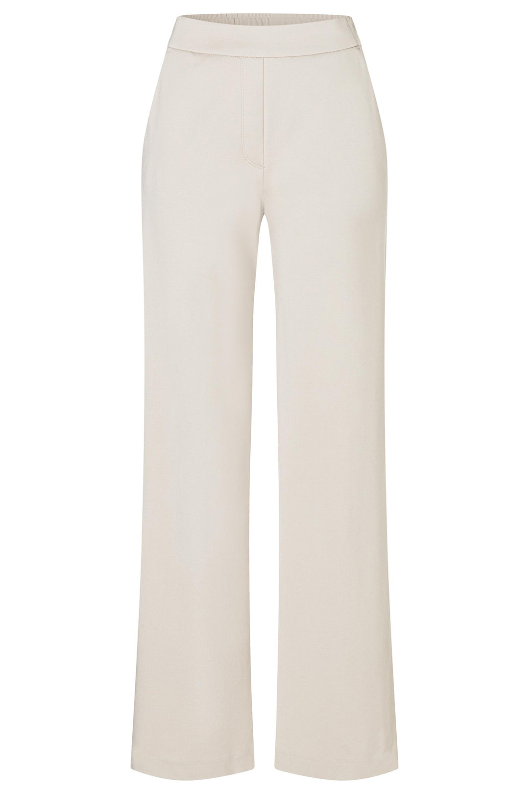 Mac 2177-00-0107 Chiara Moon Grey Light Jersey Trousers 023 - Olivia Grace Fashion