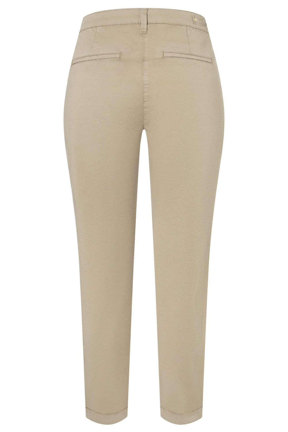 Mac 3075-00-0434L 275R Golden Terra Stretch Gabardine Turn Up Chino Trousers - Olivia Grace Fashion