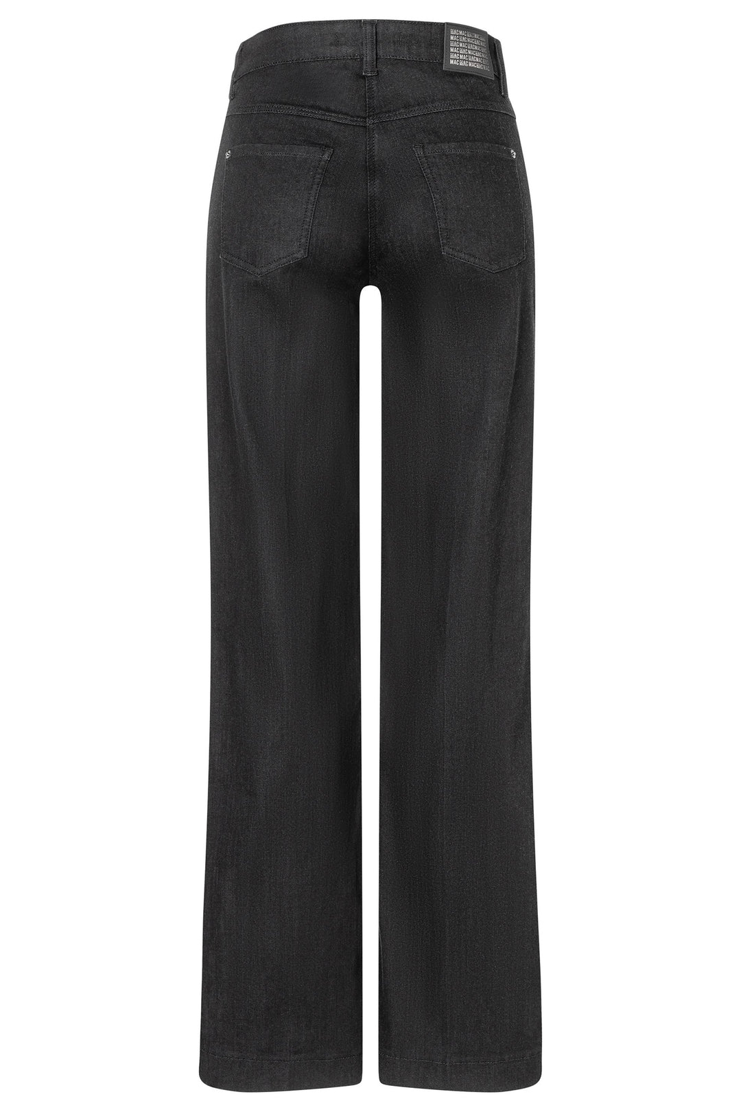 Black jeans on a white background