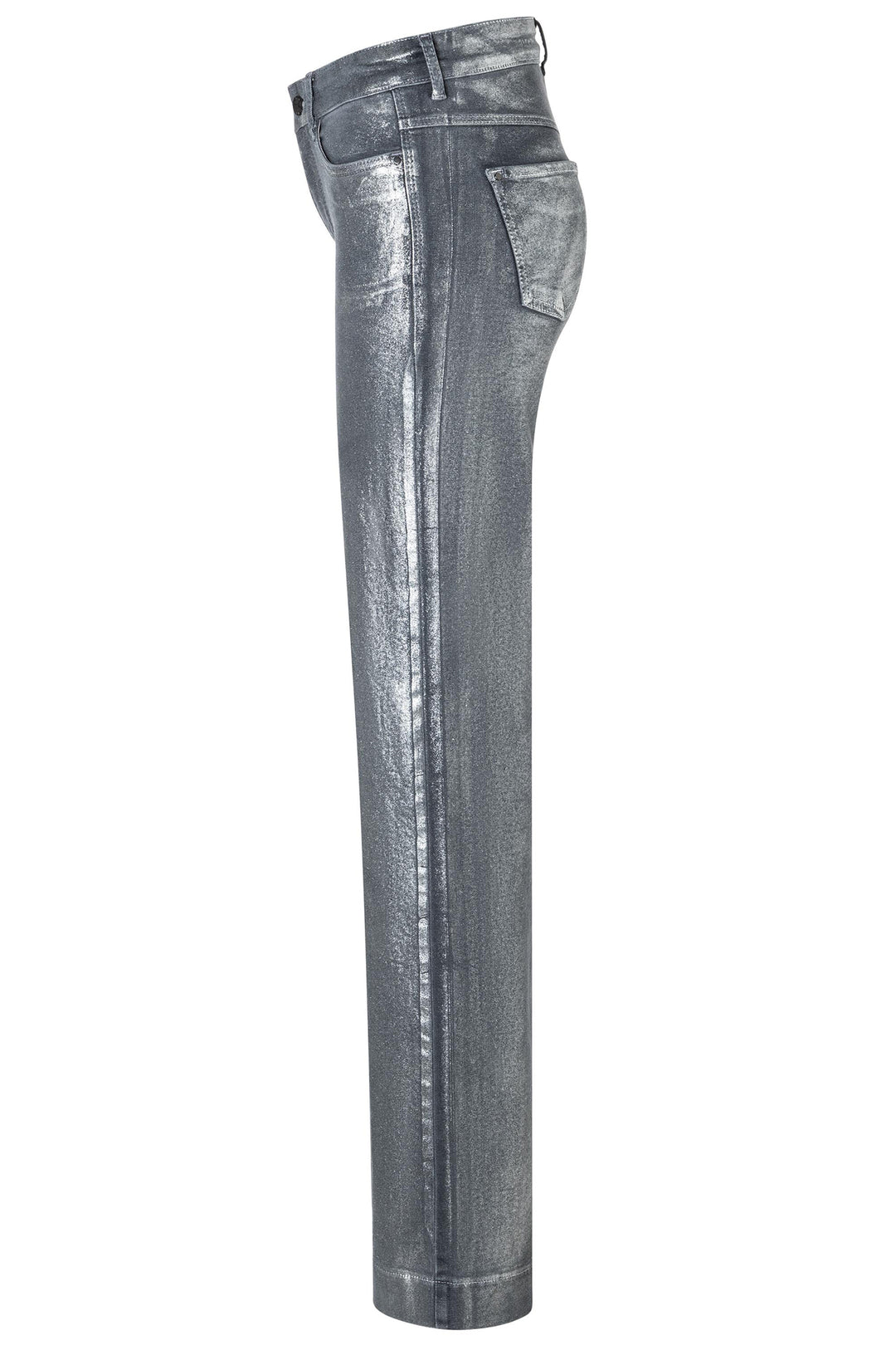 Mac 5439-90-0358 Dream Wide Authentic Silver Coated Mega Flex Jeans D033 - Olivia Grace Fashion