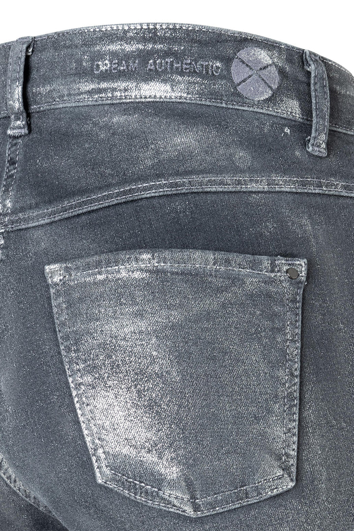 Mac 5439-90-0358 Dream Wide Authentic Silver Coated Mega Flex Jeans D033 - Olivia Grace Fashion
