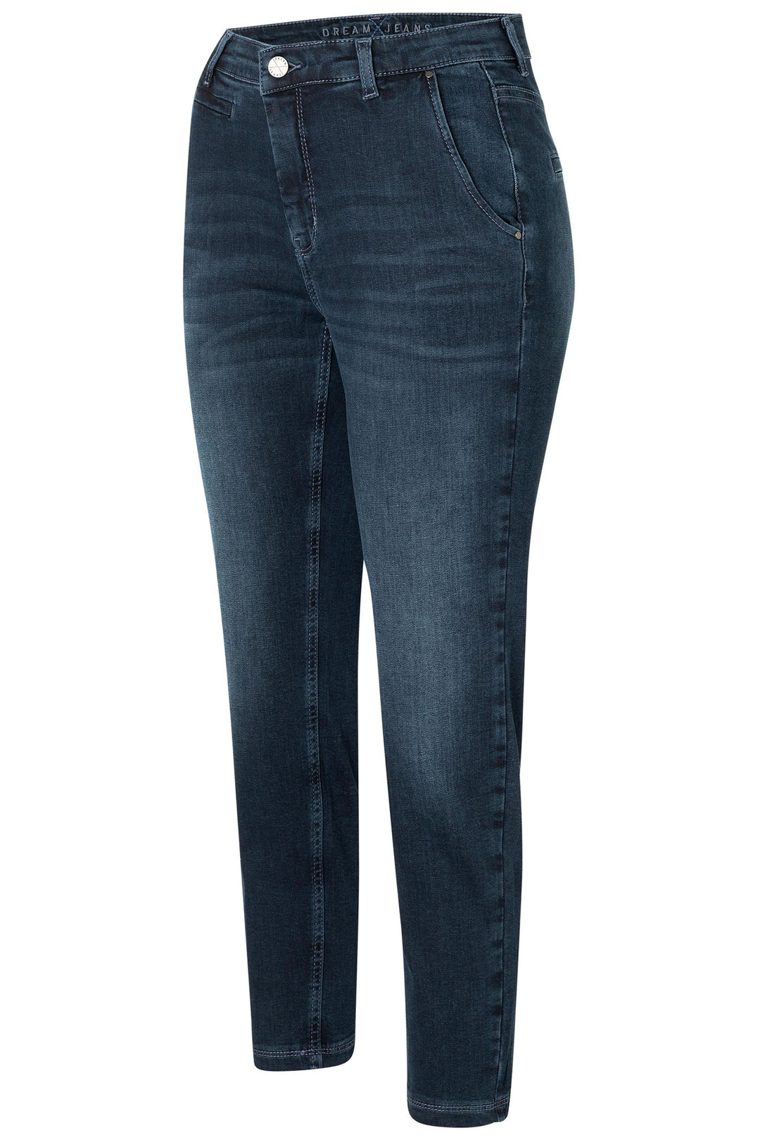 Mac 5459-90-0355 Dream Chino D847 Fancy Night Blue Denim Trousers - Olivia Grace Fashion
