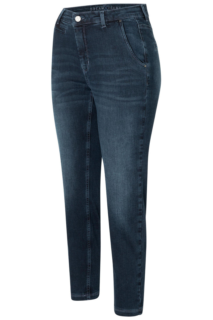 Mac 5459-90-0355 Dream Chino D847 Fancy Night Blue Denim Trousers - Olivia Grace Fashion