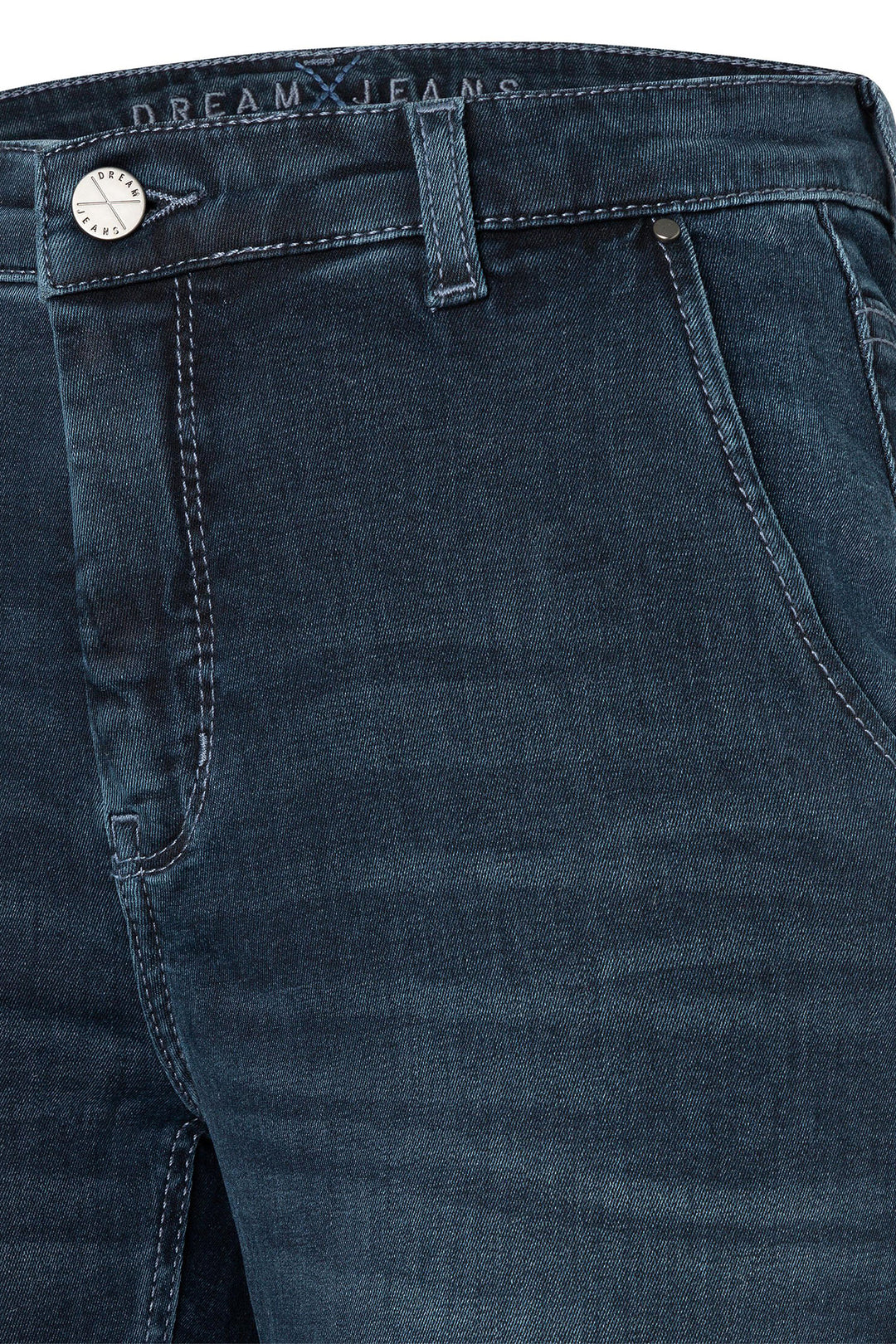 Mac 5459-90-0355 Dream Chino D847 Fancy Night Blue Denim Trousers - Olivia Grace Fashion